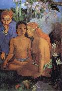 Paul Gauguin Contes barbares Spain oil painting artist